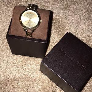 Michael Kors Gold Braided Watch